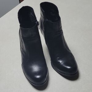 Sleek Black Ankle Booties